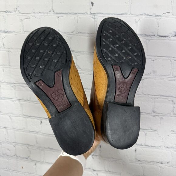 Ariat Advanced Torque Women's Boots Size 6.5 Brown Leather Cowboy Western Boots - Picture 15 of 16